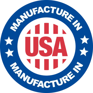 Manufactured in the USA badge, matching the statement printed on the KlaroNail bottle