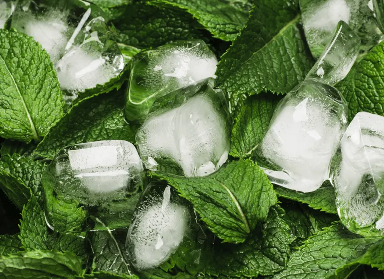Menthol, an ingredient in the KlaroNail nail and cuticle spray