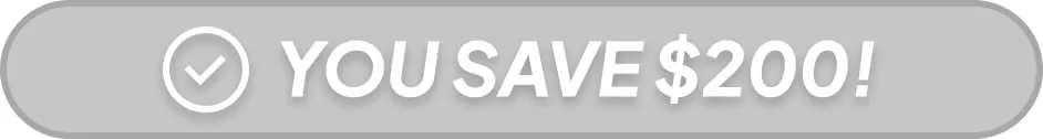 Official store savings pill: you save 200 dollars